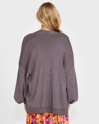 Madeline Lurex Knit Cardi