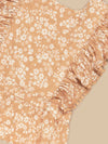FLORAL WARM GLOW FRILL PLAYSUIT