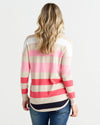 SOPHIE KNIT JUMPER - DAWN STRIPE