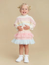 RAINBOW STRIPE KNIT JUMPER