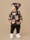 BLACK FLEECE DROP CROTCH PANT