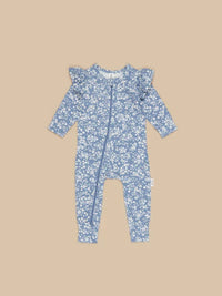 FLORAL LAKE ZIP ROMPER