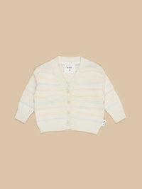PASTEL STRIPE BOXY CARDI