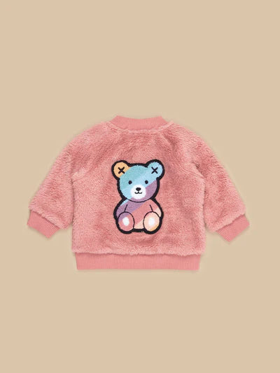 RAINBOW BEAR FUR JACKET