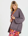 Madeline Lurex Knit Cardi