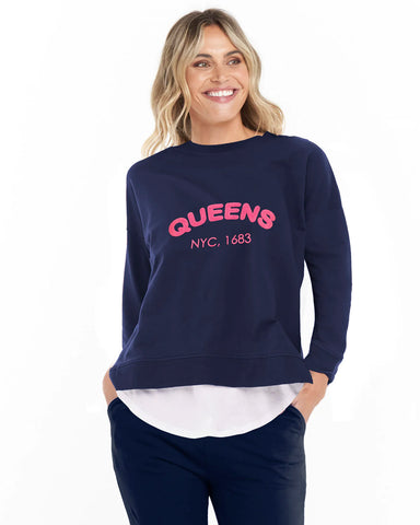 QUEENS JOGGER - MIDNIGHT RUBY