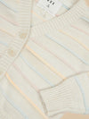 PASTEL STRIPE BOXY CARDI
