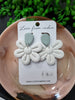 Sage flower earrings