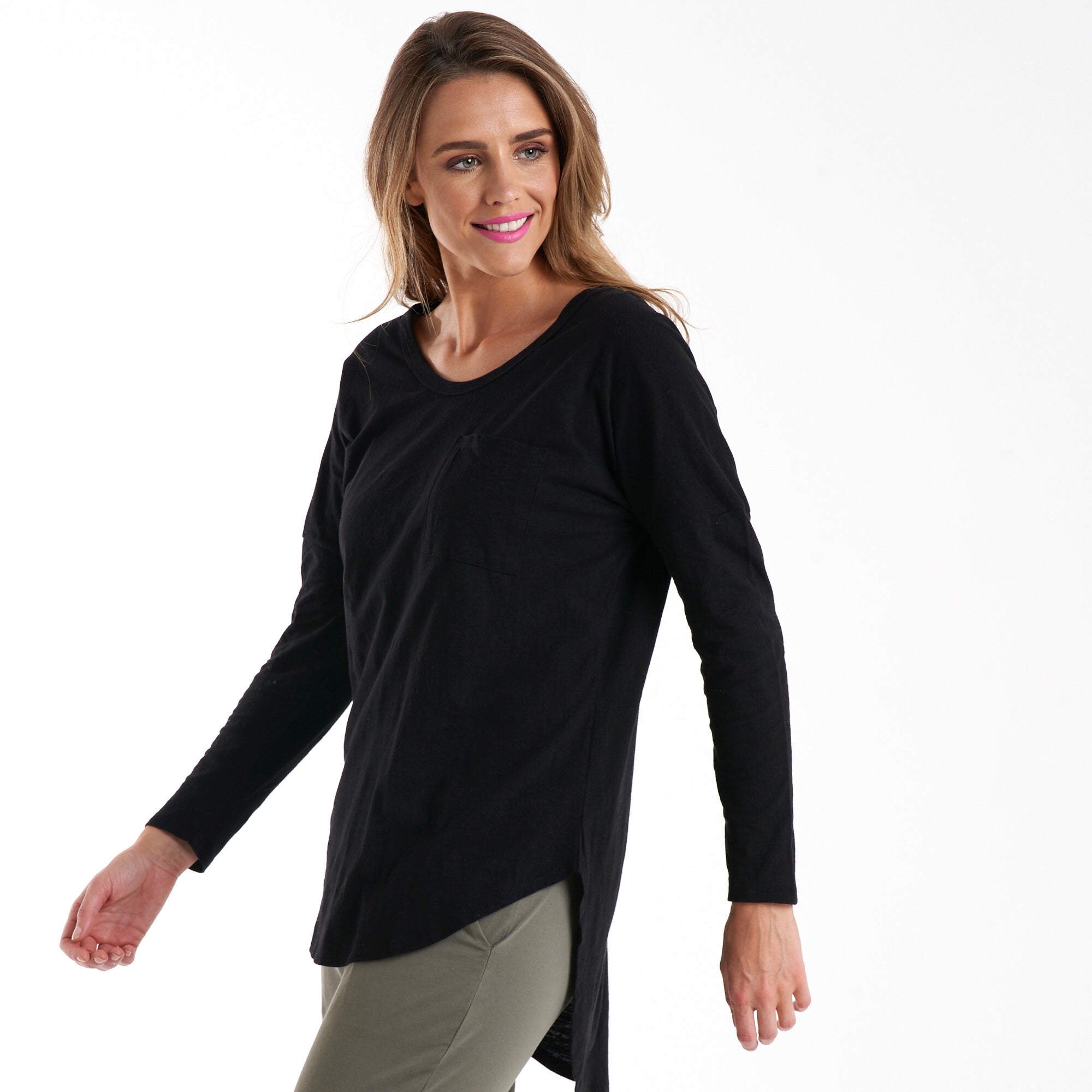 PHOEBE TOP - BLACK