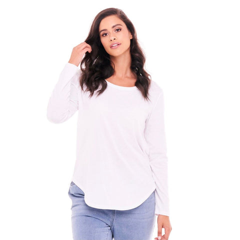 Kylie Relaxed Frill Sleeve Top - Animal