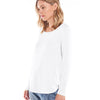EVANNA LONG SLEEVE TOP - WHITE