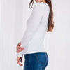 LONG SLEEVE TOP - WHITE